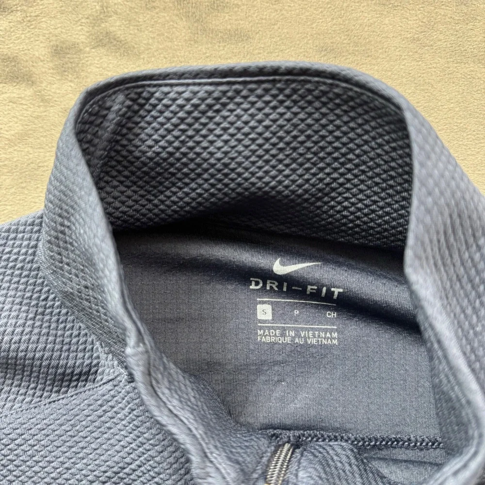 Nike Golf Dri-FIT 1/4 Zip Pullover Navy Blue 2019 US Open Pebble Beach Lexus S